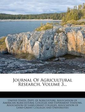 portada journal of agricultural research, volume 3... (in English)