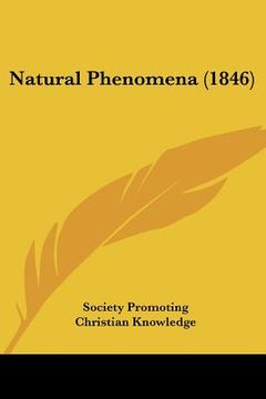 portada natural phenomena (1846) (en Inglés)