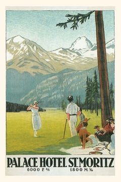 portada Vintage Journal Golfing in the Swiss Alps
