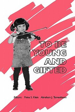 portada to be young and gifted (en Inglés)