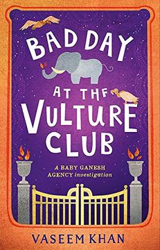portada Bad Day at the Vulture Club: Baby Ganesh Agency Book 5 (in English)