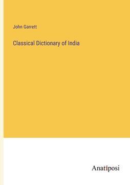 portada Classical Dictionary of India (en Inglés)