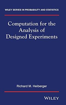 portada Computation Analysis Designed Experiment (Wiley Series in Probability & Mathematical Statistics)