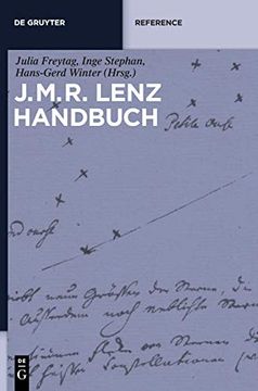 portada J. M. R. Lenz Handbuch (de Gruyter Reference) (en Alemán)