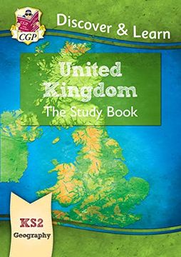 portada New ks2 Discover & Learn: Geography - United Kingdom Study Book (Cgp ks2 Geography) (en Inglés)
