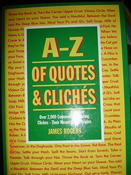 portada A-z of Quotes and Cliches 
