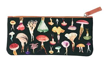 portada Art of Nature: Fungi Pencil Pouch: (Gifts for Mushroom Enthusiasts and Nature Lovers, Cute Stationery, Back to School Supplies) (Fantastic Fungi) (en Inglés)