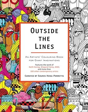 portada Outside the Lines: An Artists' Colouring Book for Giant Imaginations