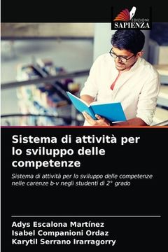 portada Sistema di attività per lo sviluppo delle competenze (en Italiano)