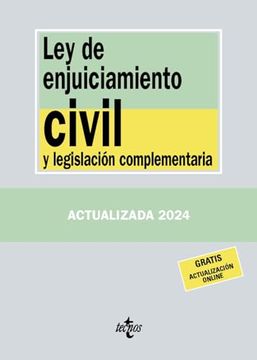 portada Ley de Enjuiciamiento Civil y Legislación Complementaria (in Spanish)