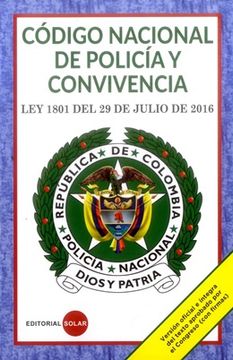 portada CODIGO NACIONAL DE POLICIA Y CONVIVENCIA
