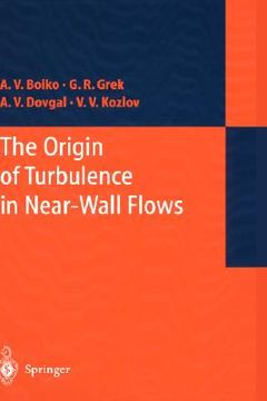 portada the origin of turbulence in near-wall flows