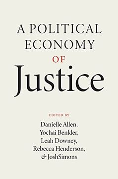 portada A Political Economy of Justice (en Inglés)