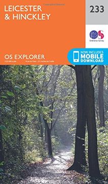 portada Leicester and Hinckley (OS Explorer Map)