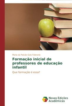 portada Formação inicial de professores de educação infantil