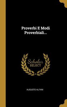 portada Proverbi E Modi Proverbiali... (in Italian)