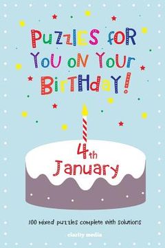 portada Puzzles for you on your Birthday - 4th January (en Inglés)