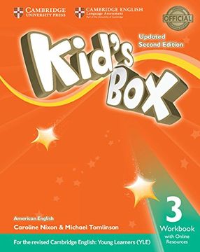 portada Kid'S box Level 3 Workbook With Online Resources American English (en Inglés)