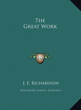 portada the great work (en Inglés)