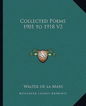 portada collected poems 1901 to 1918 v2 (en Inglés)