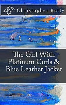 portada The Girl With Platinum Curls & Blue Leather Jacket (in English)