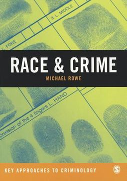 portada Race & Crime: A Critical Engagement (in English)