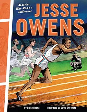 portada Jesse Owens: Athletes who Made a Difference (Graphic Universe) (in English)