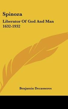 portada spinoza: liberator of god and man 1632-1932