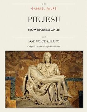 portada Pie Jesu, from Requiem, Op. 48: For Medium, High and Low Voices (in English)