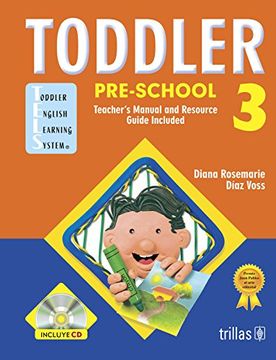 portada toddler pre-school 3. incluye cd