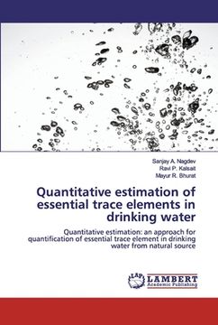 portada Quantitative estimation of essential trace elements in drinking water