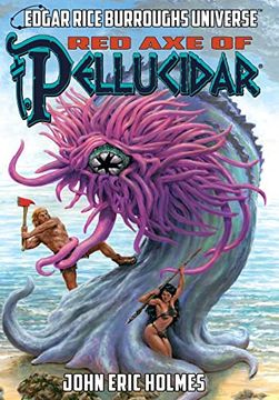 portada Red axe of Pellucidar (Edgar Rice Burroughs Universe) (en Inglés)