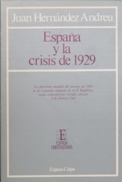 portada España y la Crisis de 1929