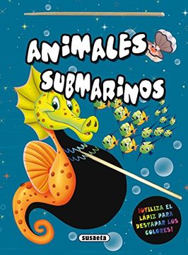 portada Animales submarinos (Colores sorpresa)