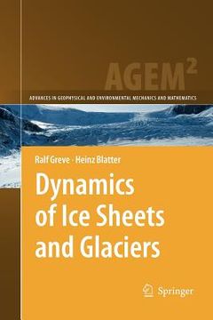 portada dynamics of ice sheets and glaciers (en Inglés)