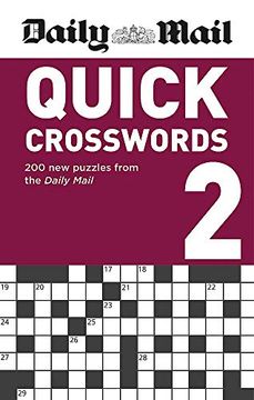 portada Daily Mail Quick Crosswords Volume 2 (The Daily Mail Puzzle Books) (en Inglés)