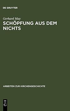 portada Schöpfung aus dem Nichts: 048 (Arbeiten zur Kirchengeschichte) (en Inglés)