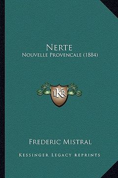 portada nerte: nouvelle provencale (1884) (en Inglés)