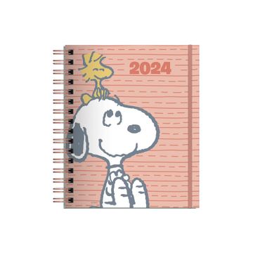 Libro AGENDA 2024 SNOOPY ROJO De PEANUTS - Buscalibre