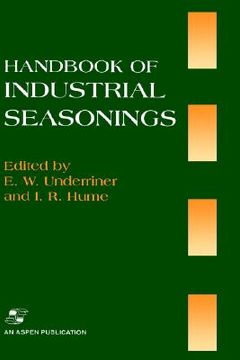 portada handbook industrial seasonings (en Inglés)