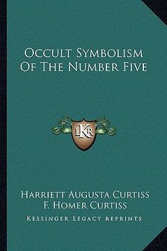 portada occult symbolism of the number five (en Inglés)
