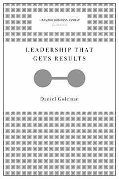 portada Leadership That Gets Results (harvard Business Review Classics) (en Inglés)