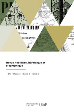 portada Revue nobiliaire, héraldique et biographique (in French)