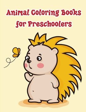 portada Animal Coloring Books for Preschoolers: An Adorable Coloring Christmas Book with Cute Animals, Playful Kids, Best for Children (en Inglés)