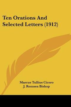 portada ten orations and selected letters (1912)