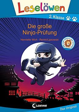 portada Leselöwen 2. Klasse - die Große Ninja-Prüfung: Erstlesebuch für Kinder ab 7 Jahre (en Alemán)