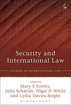 portada Security and International law (Studies in International Law) (en Inglés)