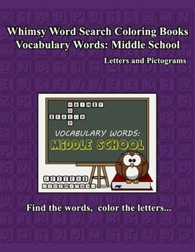 portada Whimsy Word Search Vocabulary Words: Middle School (en Inglés)