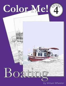 portada Color Me! Boating (en Inglés)