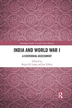 portada India and World war i (Routledge Studies in South Asian History) (en Inglés)